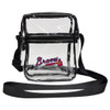 Atlanta Braves Clear Sideline Purse Stadium Approved MLB Bag Fan Gear