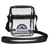 Colorado Rockies Clear Sideline Purse Stadium Approved MLB Bag Fan Gear