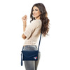 Toronto Blue Jays Pebble Crossbody Purse