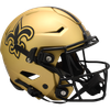 New Orleans Saints Helmet Riddell Authentic Full Size SpeedFlex Style Rave Alternate