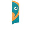 Miami Dolphins Tall Team Flag Kit