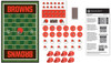 Cleveland Browns Checkers Board Game
