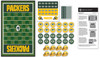 Green Bay Packers Checkers Board Game