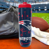 New England Patriots Squeezy Water Bottle Sports Drink Bottle Fan Gear