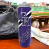 Colorado Rockies Squeezy Water Bottle Sports Drink Bottle Fan Gear