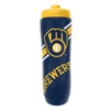 Milwaukee Brewers Squeezy Water Bottle Sports Drink Bottle Fan Gear