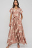 Forever Fern Maxi Belted Shirt Dress