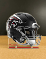NFL Atlanta Falcons Acrylic Standee - Throwback Helmet