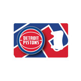 NBA Detroit Pistons Credit Card Bottle Opener Magnet