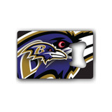 NFL Baltimore Ravens Credit Card Bottle Opener Magnet