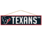 Houston Texans Sign 4x17 Wood Avenue Design