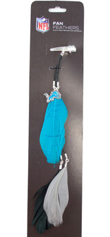 Detroit Lions Team Color Feather Hair Clip