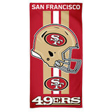 San Francisco 49ers Beach Towel 30x60 NFL Fan Bath Towel Beach Style