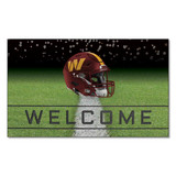 Washington Commanders Rubber Door Mat - 18in. x 30in. Commanders Helmet Logo