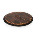 Mississippi State Bulldogs Lazy Susan Serving Tray, (Fire Acacia Wood)