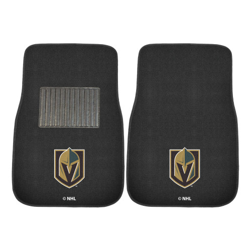 NHL - Vegas Golden Knights 2-pc Car Embroidered Mat Set