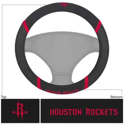 NBA - Houston Rockets Steering Wheel Cover 15"x15"