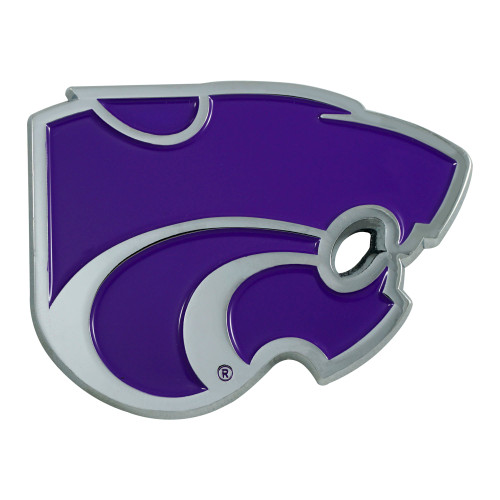 Kansas State University Color Emblem  3"x3.2"