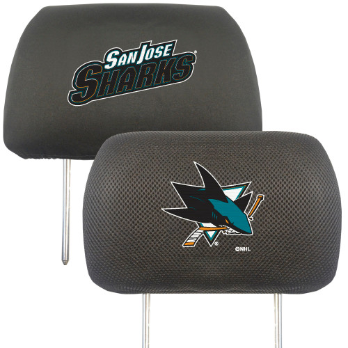 NHL - San Jose Sharks Headrest Cover 10"x13"