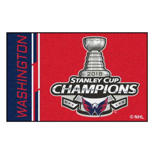 NHL - Washington Capitals 2018 Stanley Cup Champions Starter Mat 19"x30"