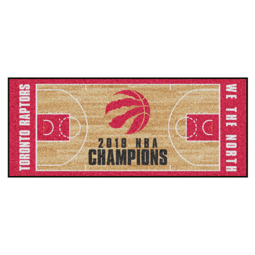 NBA - Toronto Raptors 2019 NBA Finals Champions NBA Court Large Runner