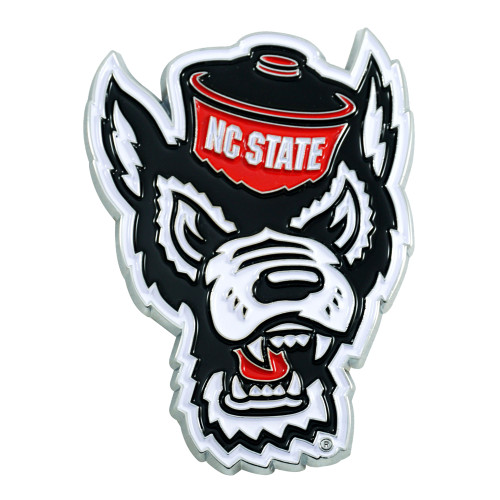 North Carolina State University Color Emblem  3"x3.2"