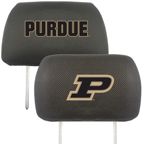 Purdue University Headrest Cover 10"x13"