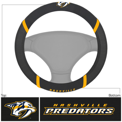 NHL - Nashville Predators Steering Wheel Cover 15"x15"