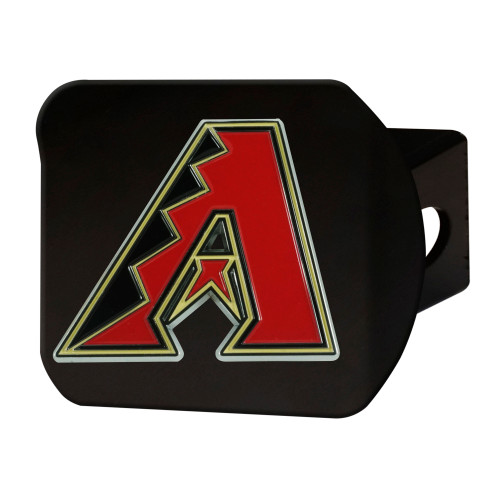 MLB - Arizona Diamondbacks Color Hitch - Black 3.4"x4"