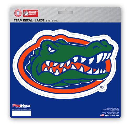 Florida Gators Large Decal "Gator Head" Logo