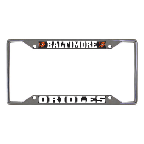 MLB - Baltimore Orioles License Plate Frame 6.25"x12.25"