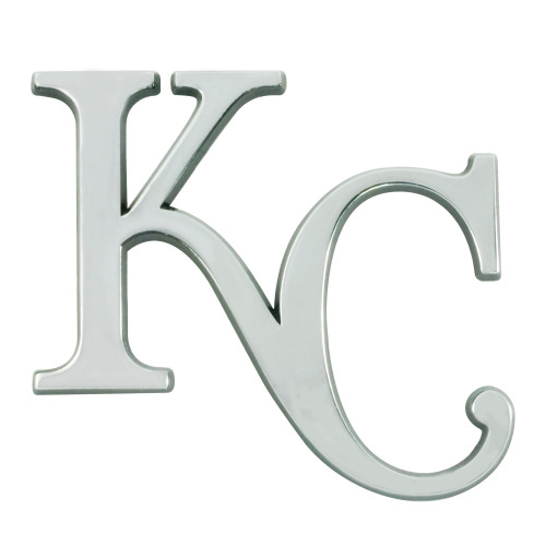 MLB - Kansas City Royals Chrome Emblem 3"x3.2"