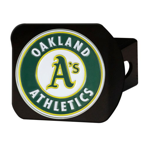 MLB - Oakland Athletics Color Hitch - Black 3.4"x4"