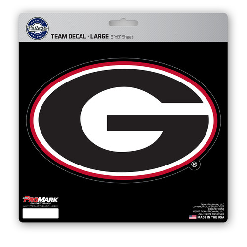 Georgia Bulldogs Large Decal "G" Logo