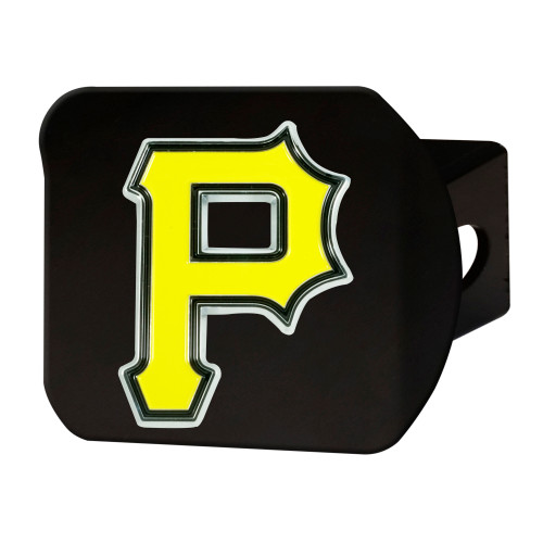 MLB - Pittsburgh Pirates Color Hitch - Black 3.4"x4"