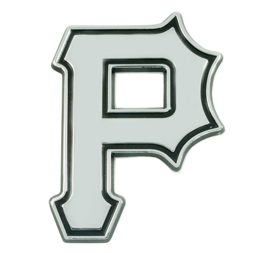 MLB - Pittsburgh Pirates Chrome Emblem 3"x3.2"