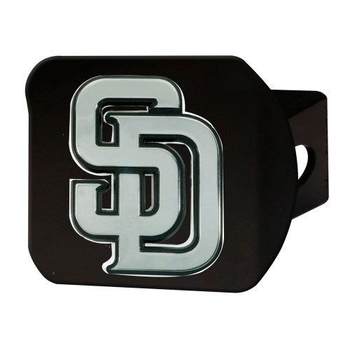 MLB - San Diego Padres Hitch Cover - Black 3.4"x4"