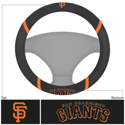 MLB - San Francisco Giants Steering Wheel Cover 15"x15"