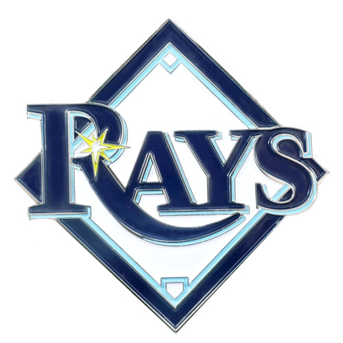 MLB - Tampa Bay Rays Color Emblem  3"x3.2"