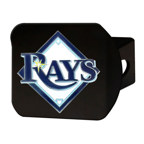 MLB - Tampa Bay Rays Color Hitch - Black 3.4"x4"