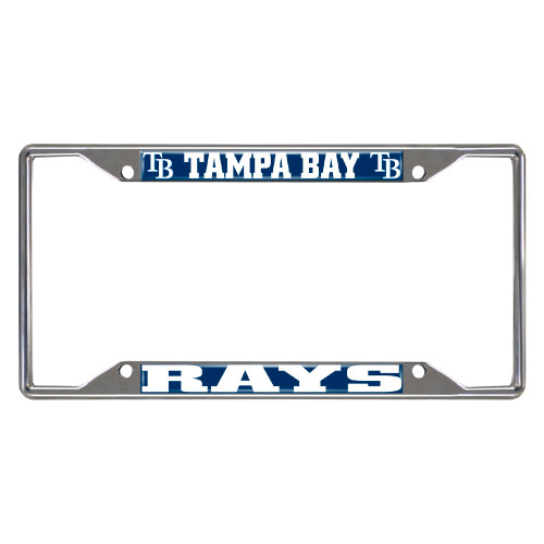 MLB - Tampa Bay Rays License Plate Frame 6.25"x12.25"