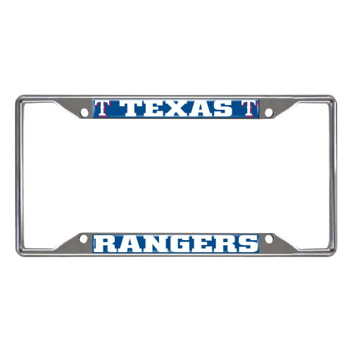 MLB - Texas Rangers License Plate Frame 6.25"x12.25"