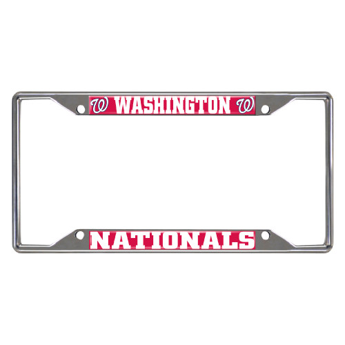 MLB - Washington Nationals License Plate Frame 6.25"x12.25"