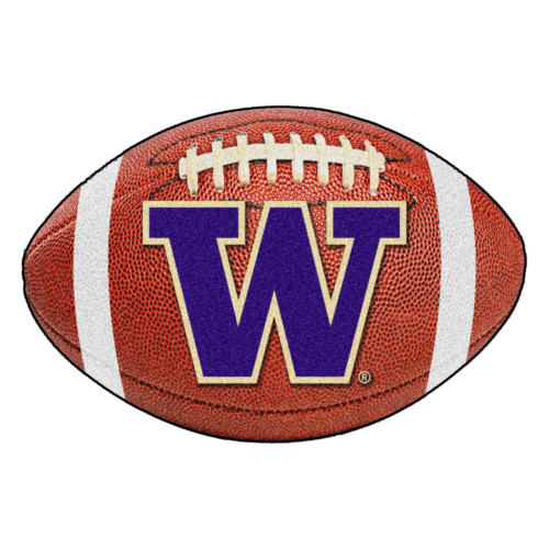 University of Washington Football Mat 20.5"x32.5"