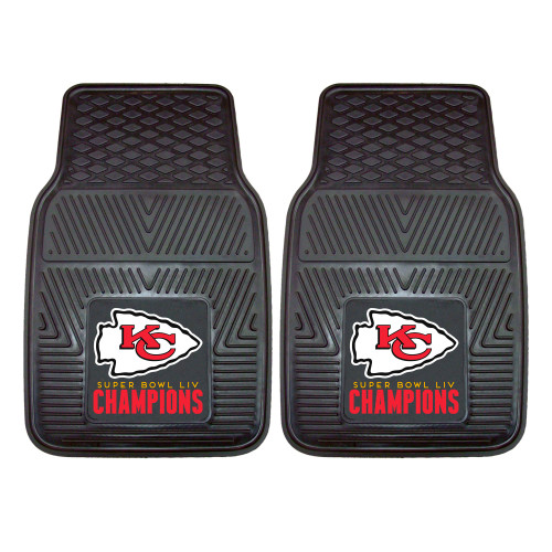 NFL - Kansas City Chiefs Super Bowl LIV 2-pc Vinyl Car Mat Set