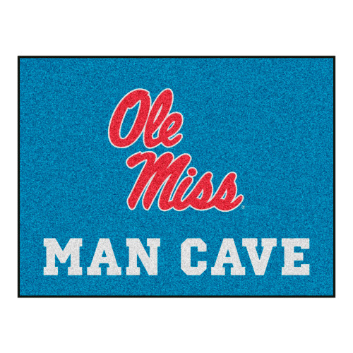 University of Mississippi (Ole Miss) Man Cave All-Star 33.75"x42.5"