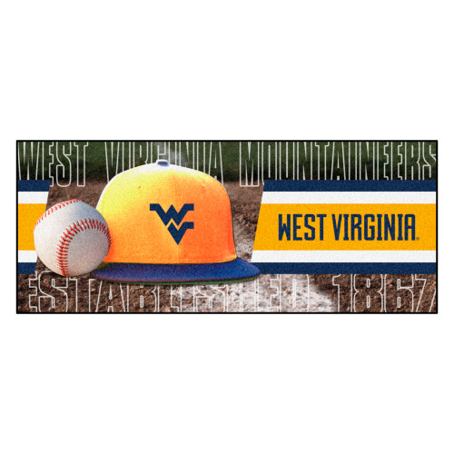 West Virginia Baseball Runner 30"x72"