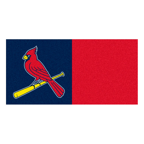 MLB - St. Louis Cardinals Team Carpet Tiles 18"x18" tiles