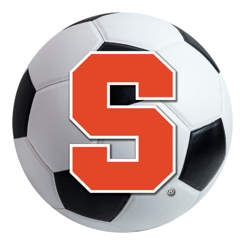 Syracuse University - Syracuse Orange Soccer Ball Mat S Primary Logo White