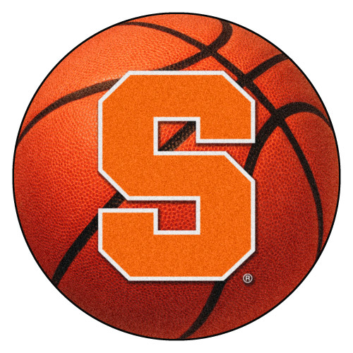 Syracuse University - Syracuse Orange Basketball Mat S Primary Logo Orange